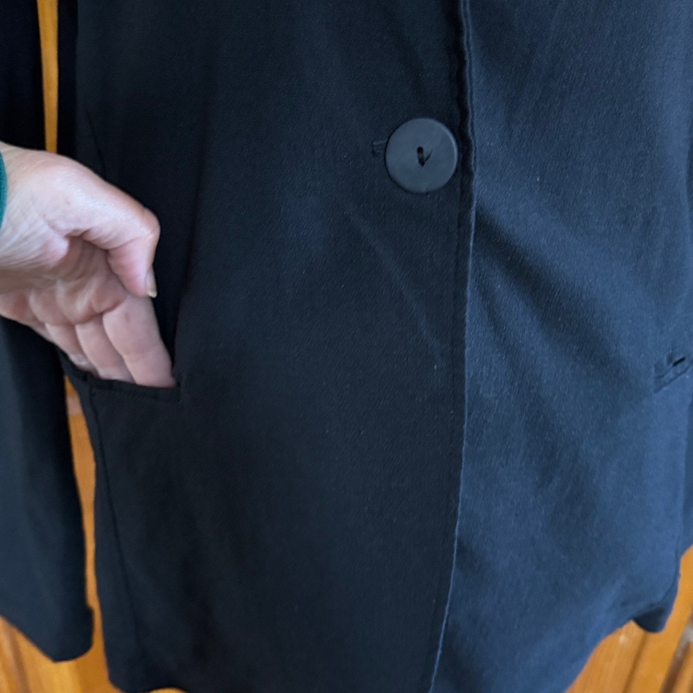 Franne Golde Single Button Blazer - image 3